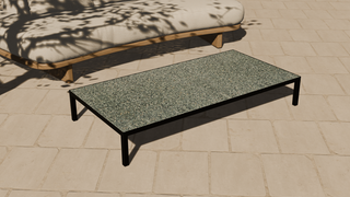 CT60120, 185mm, black frame, green stone
